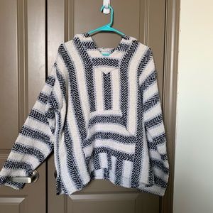 Striped Baja Drug Rug